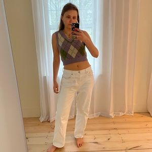 BNWOT cropped sweater vest!